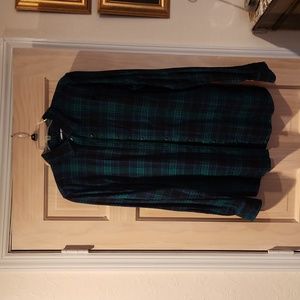 Lands End Women's Flannel Shirt